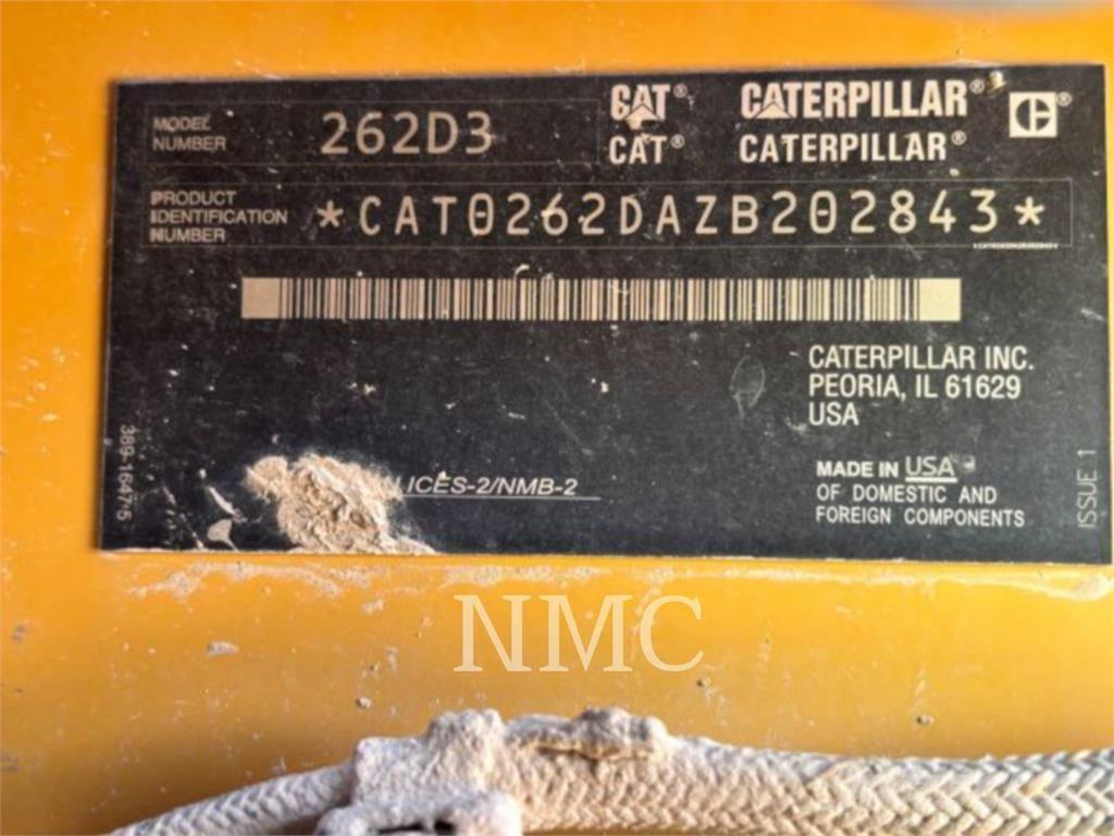 CAT 262D3 Minicarregadeiras