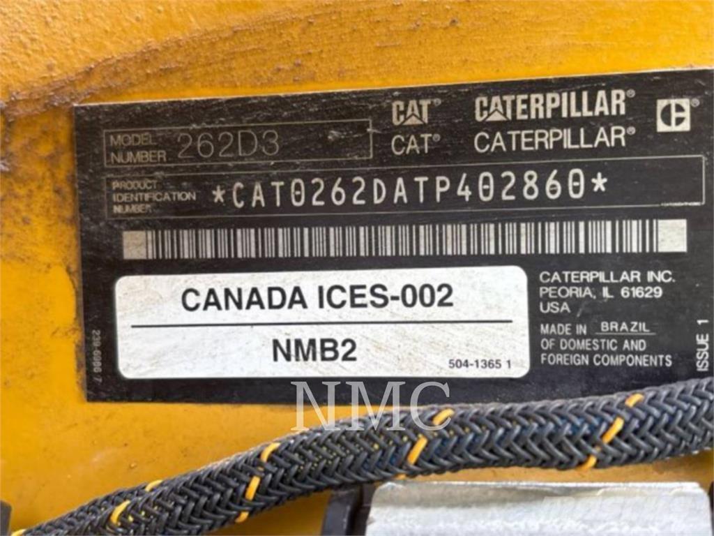 CAT 262D3 Minicarregadeiras