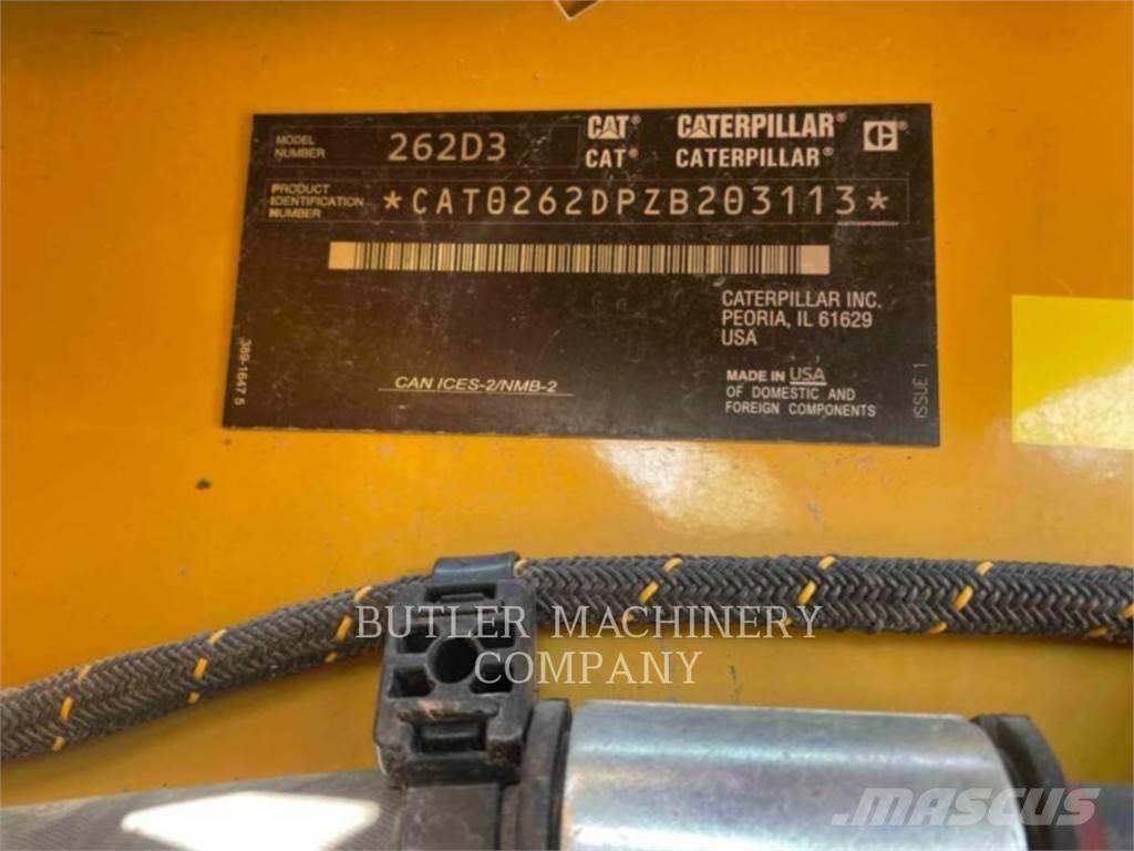 CAT 262D3 C3H3 Minicarregadeiras