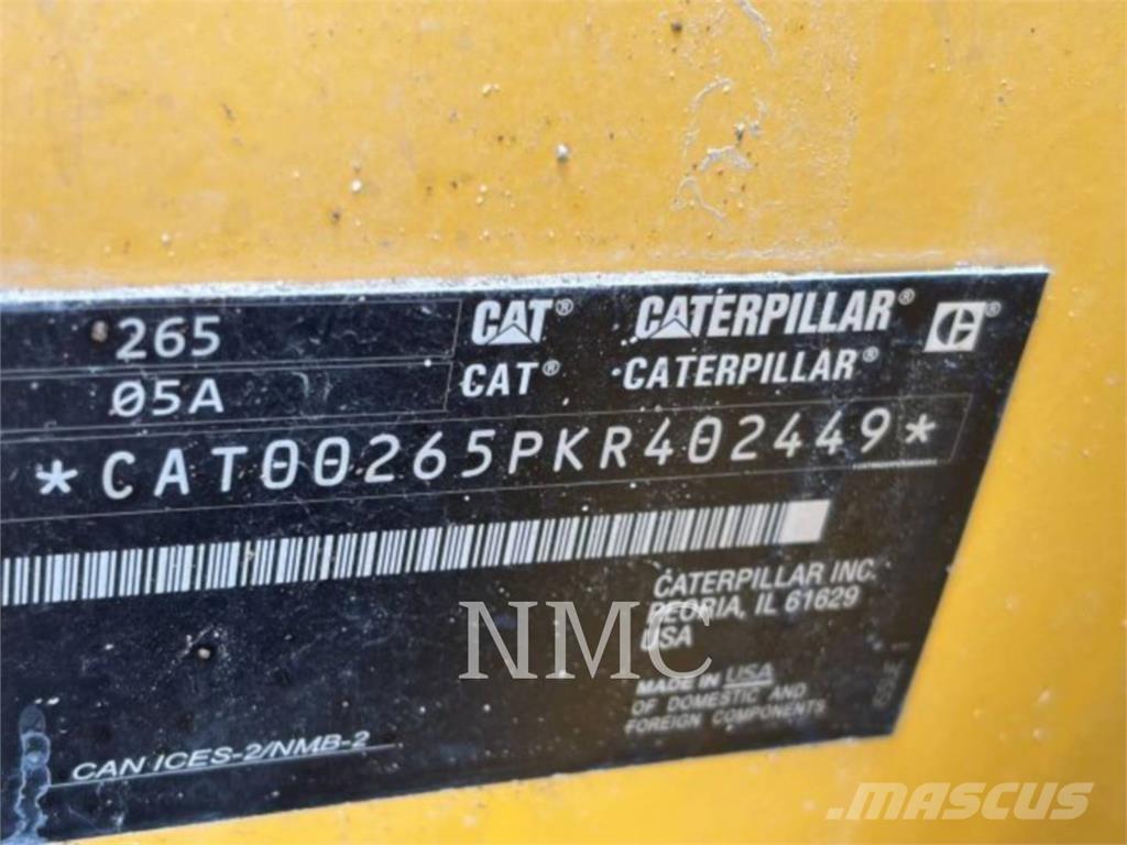 CAT 265-05 Carregadoras de lagartas