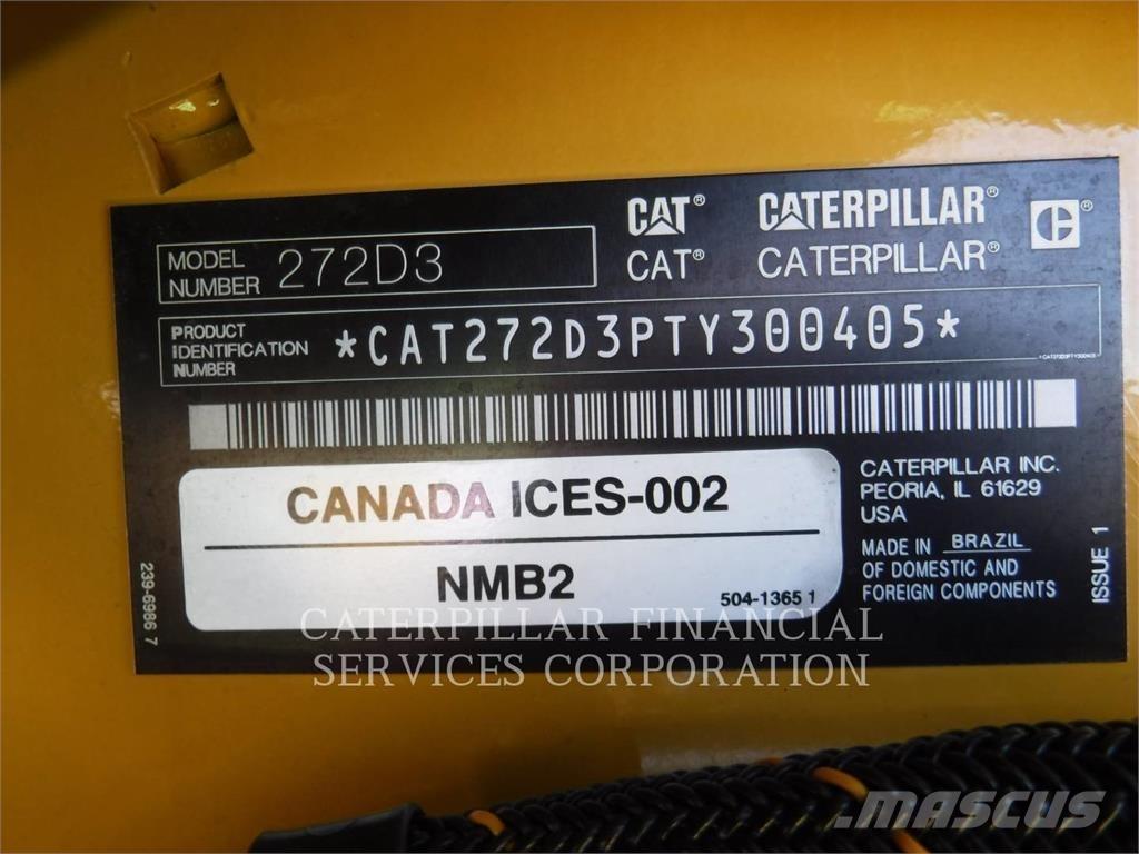 CAT 272D3HF Minicarregadeiras