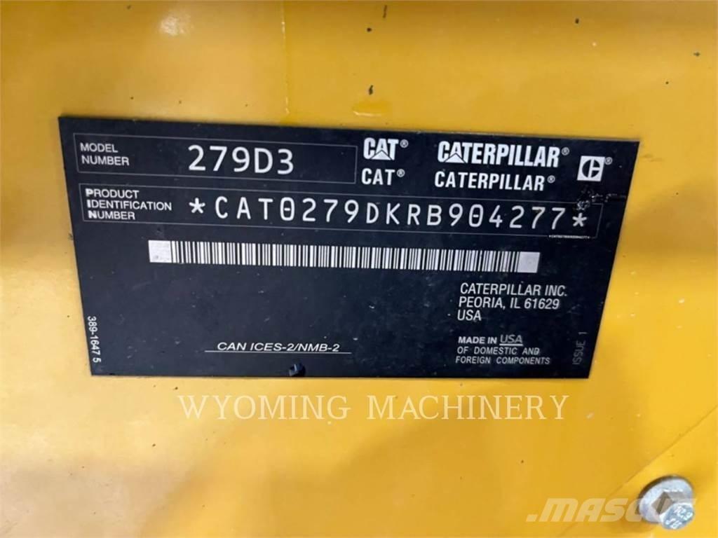 CAT 279D3 Minicarregadeiras