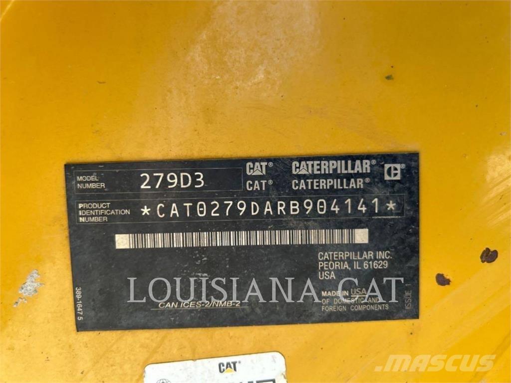 CAT 279D3 Minicarregadeiras