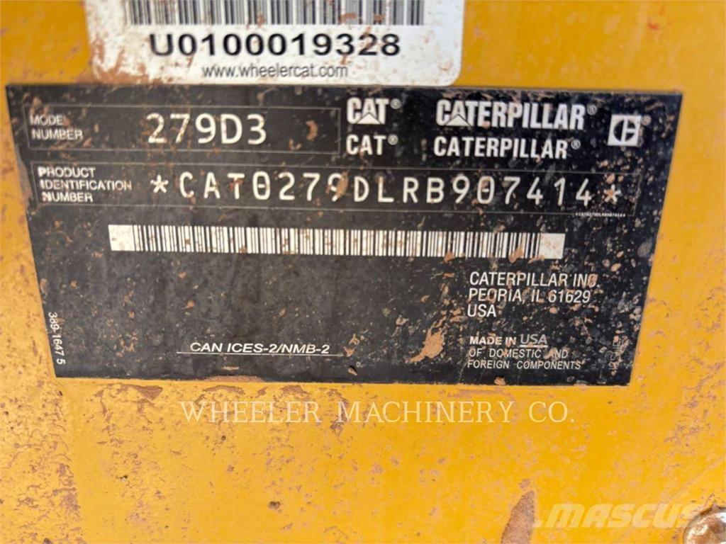 CAT 279D3 C3H2 Carregadoras de lagartas