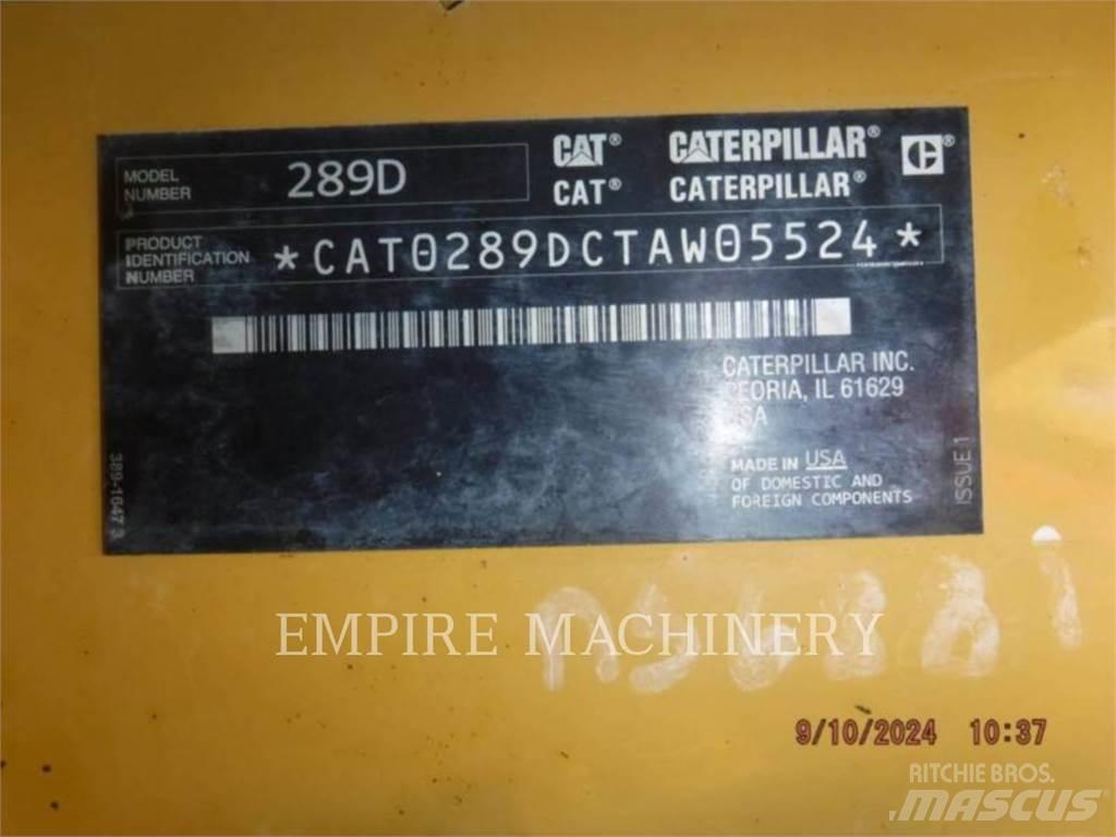CAT 289D Minicarregadeiras