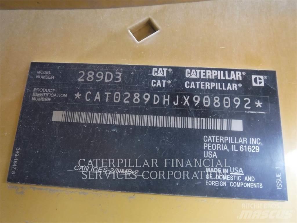 CAT 289D3 Carregadoras de lagartas