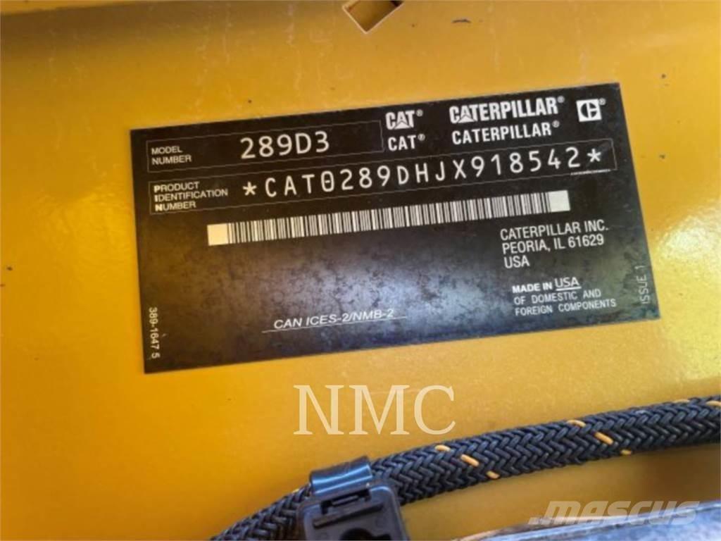 CAT 289D3 Carregadoras de lagartas