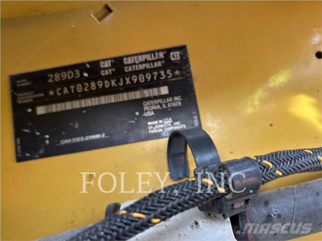 CAT 289D3 Carregadoras de lagartas