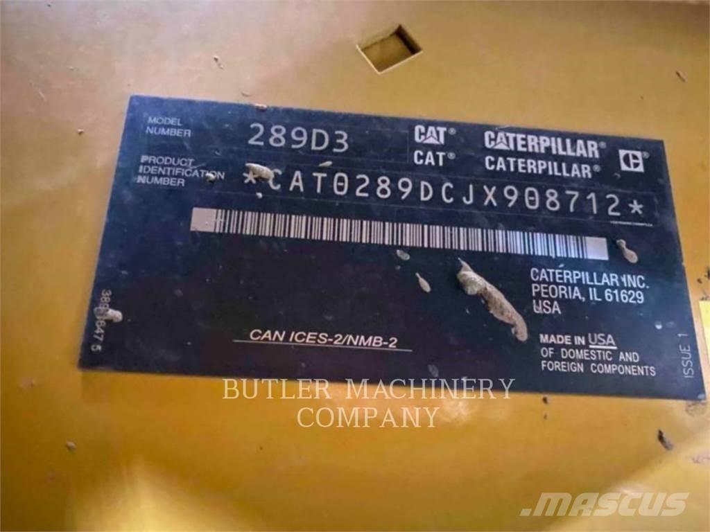 CAT 289D3 C3H3 Carregadoras de lagartas