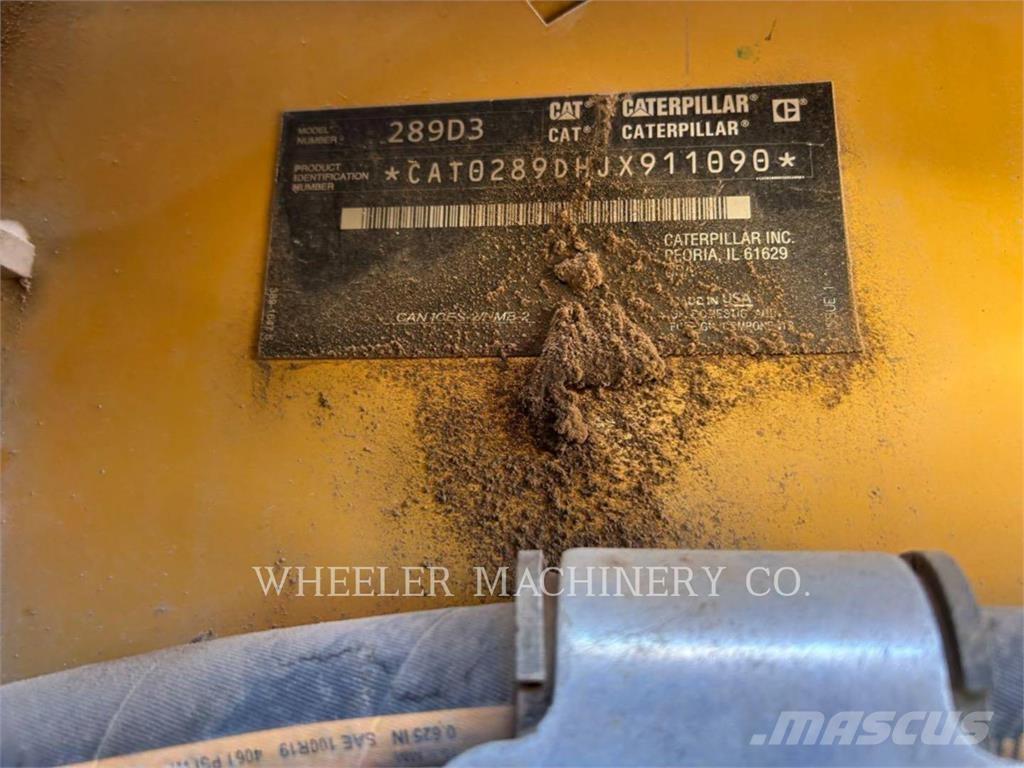 CAT 289D3 C3HF Carregadoras de lagartas