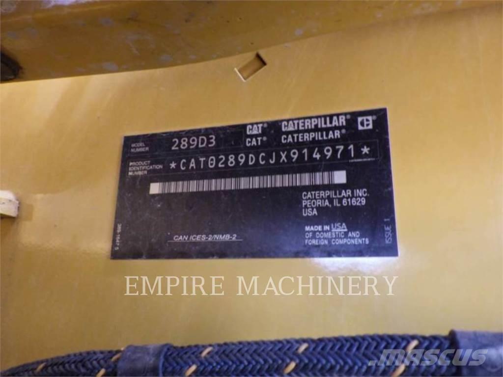 CAT 289D3 CA Minicarregadeiras
