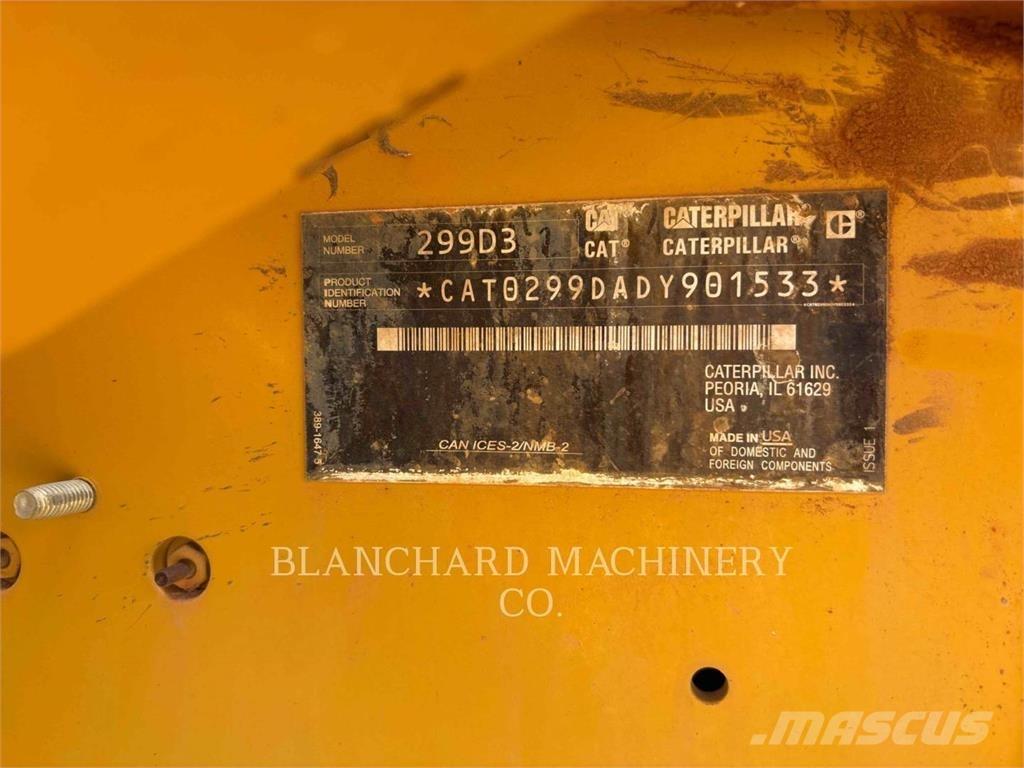 CAT 299D3 Carregadoras de lagartas