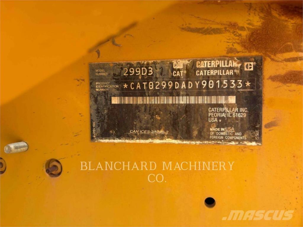 CAT 299D3 Carregadoras de lagartas