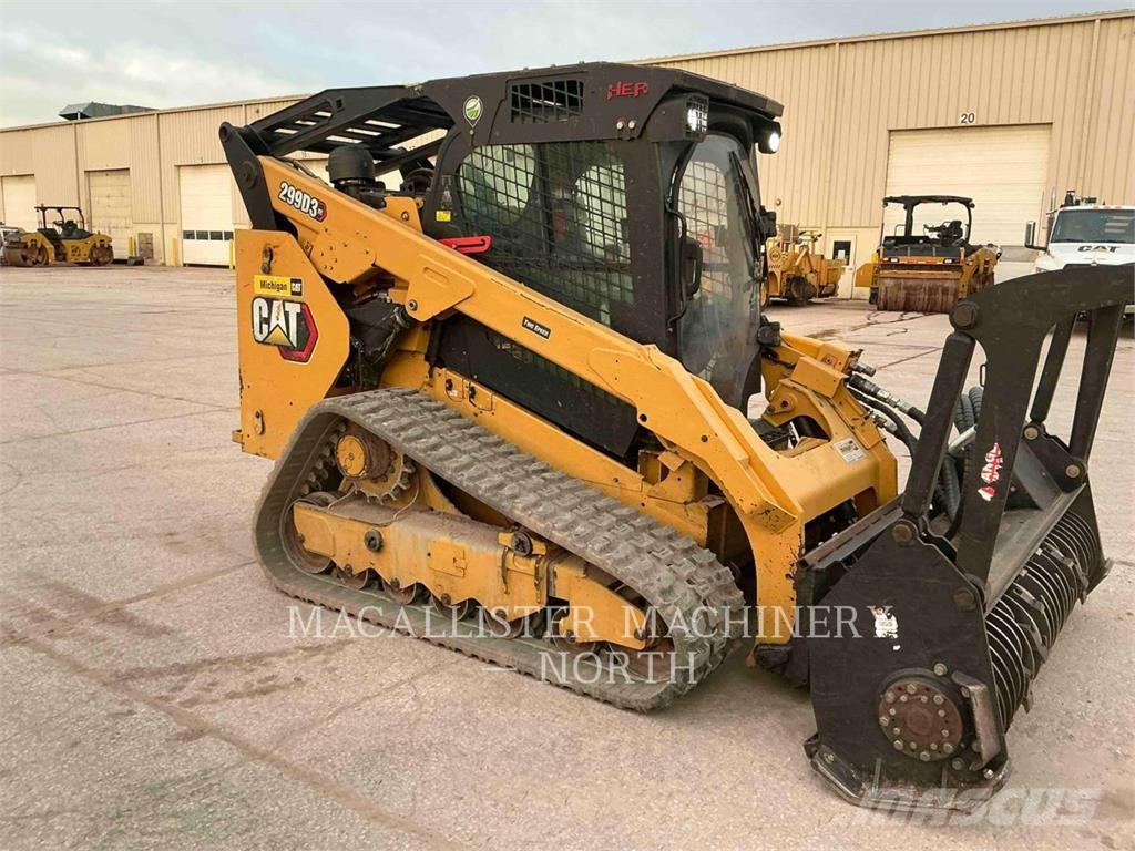 CAT 299D3XE D1AQBR Minicarregadeiras