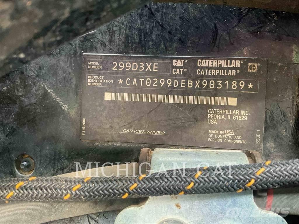 CAT 299D3XE D1AQBR Minicarregadeiras