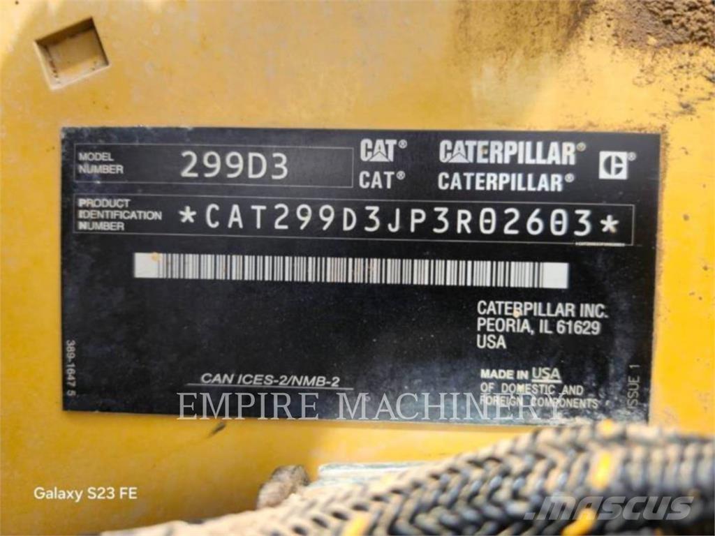 CAT 299D3XPSCA Minicarregadeiras