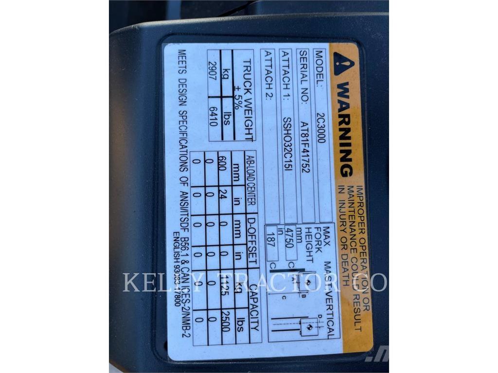 CAT 2C3000 Empilhadores - Outros