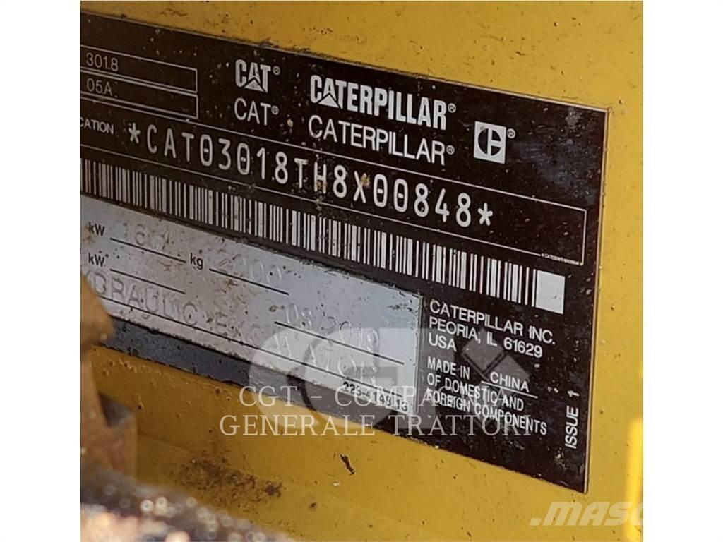 CAT 301.8 Escavadeiras de esteiras