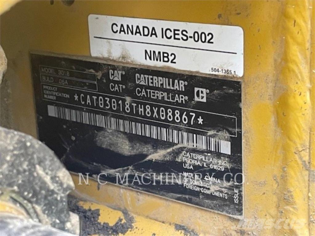 CAT 301.8 CRCB Escavadeiras de esteiras