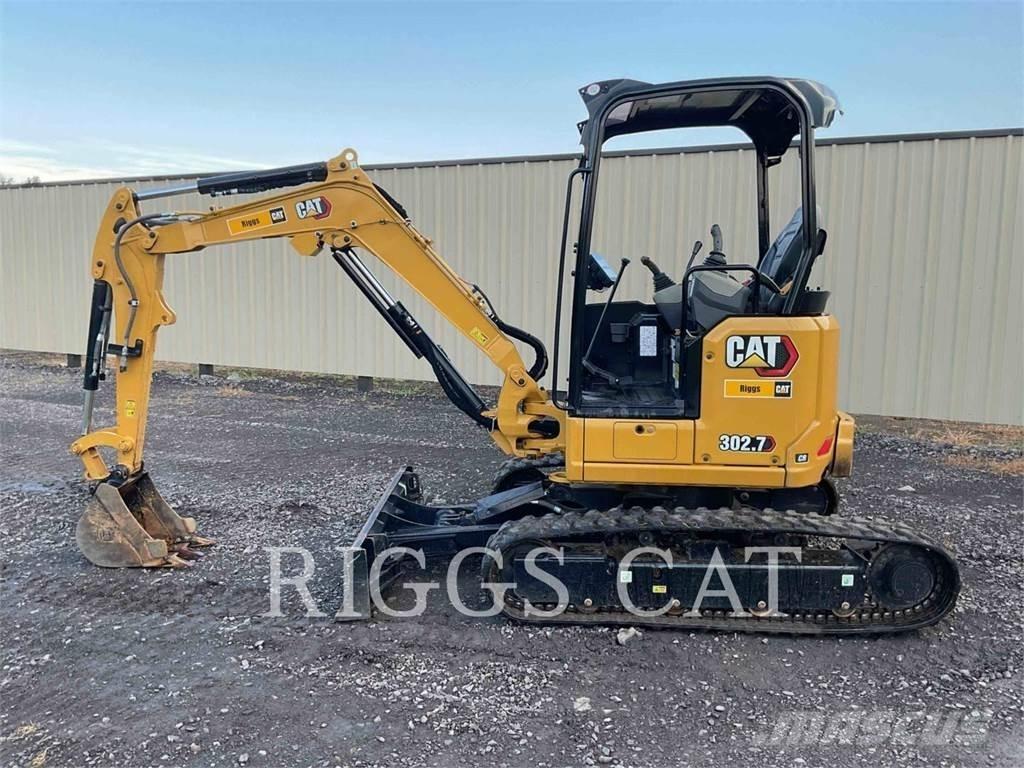 CAT 302.7 Escavadeiras de esteiras