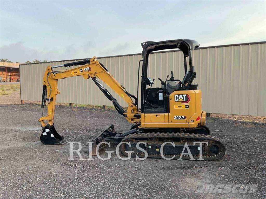 CAT 302.7 Escavadeiras de esteiras