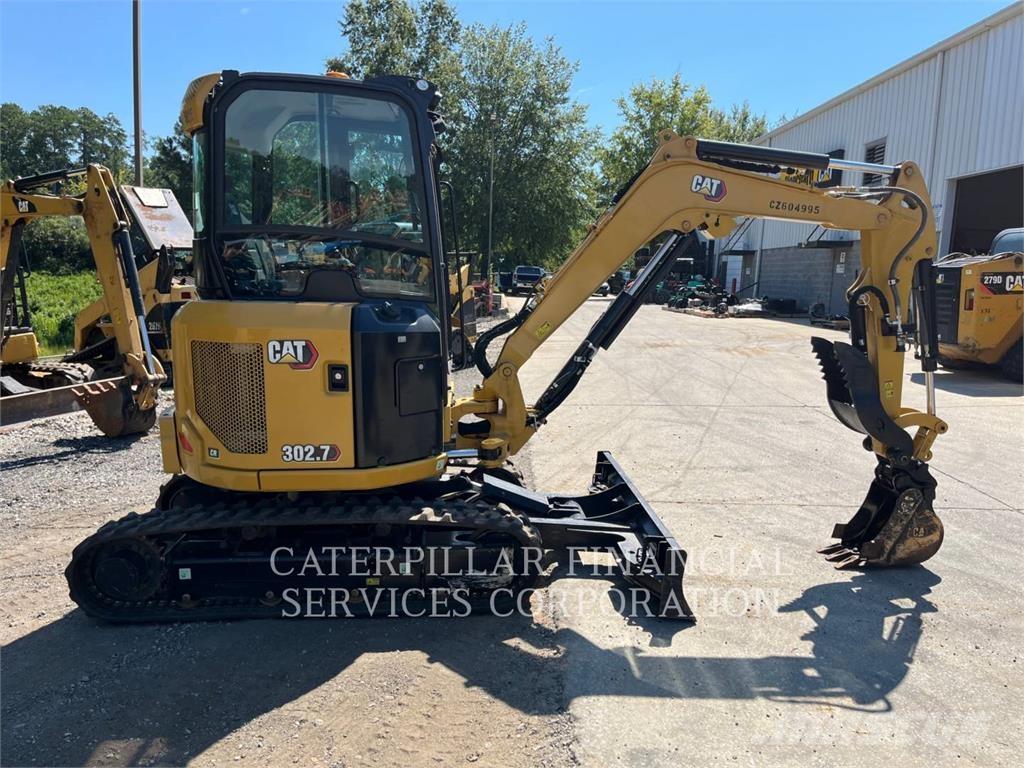 CAT 302.7-07CR Escavadeiras de esteiras
