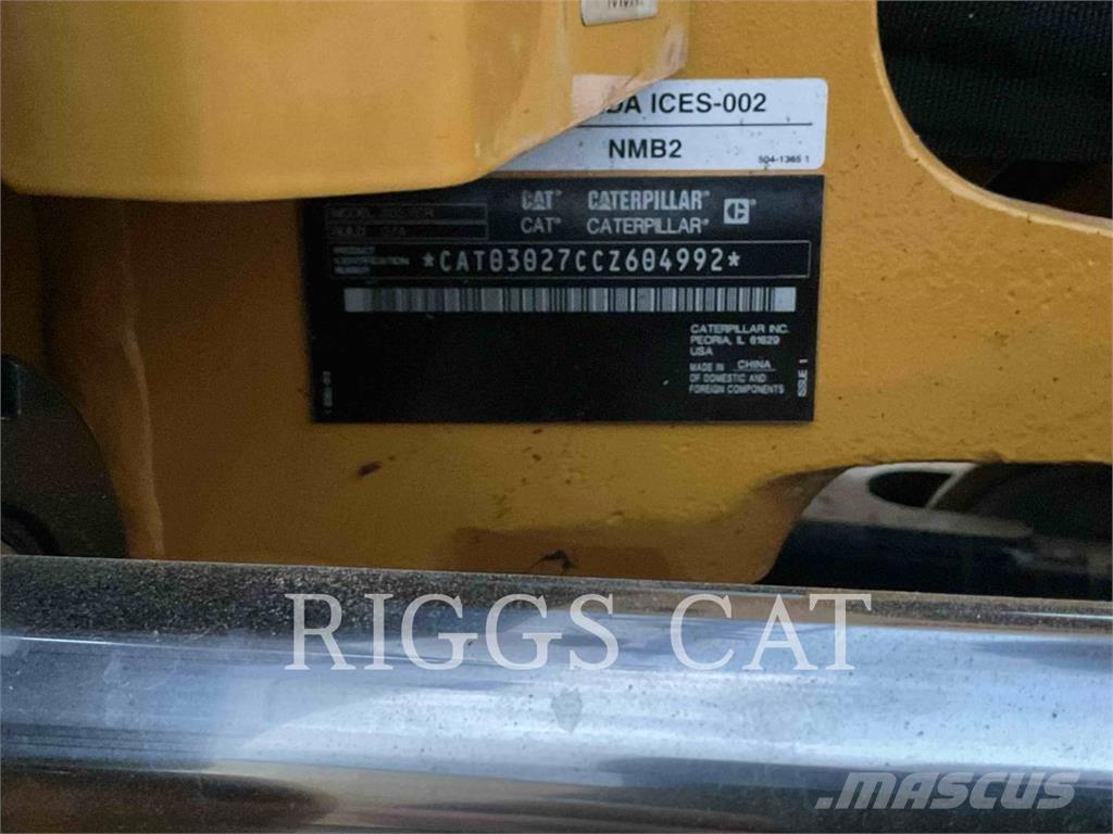 CAT 302.707CR Escavadeiras de esteiras