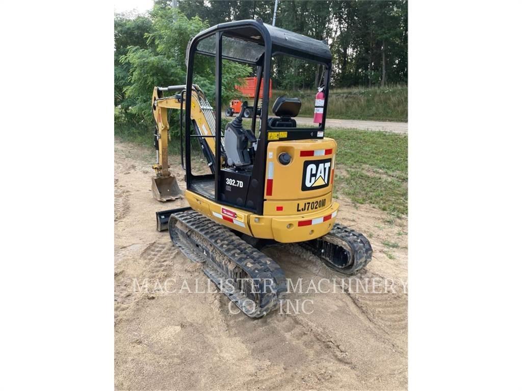 CAT 302.7DCR Escavadeiras de esteiras