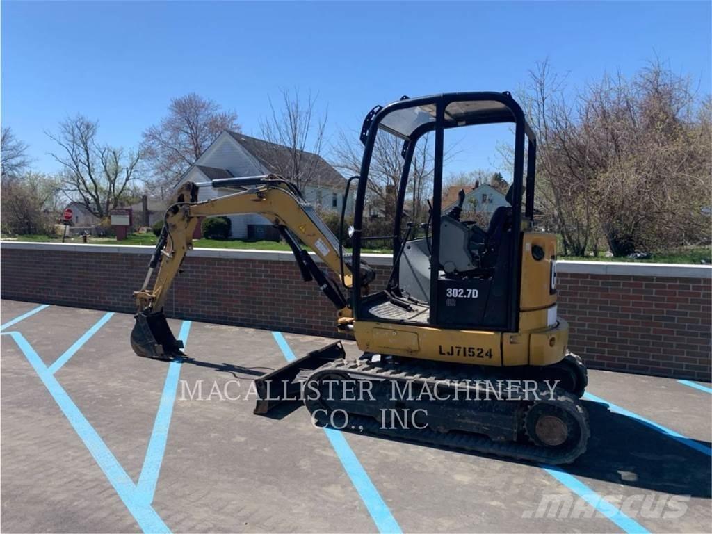 CAT 302.7DCR Escavadeiras de esteiras
