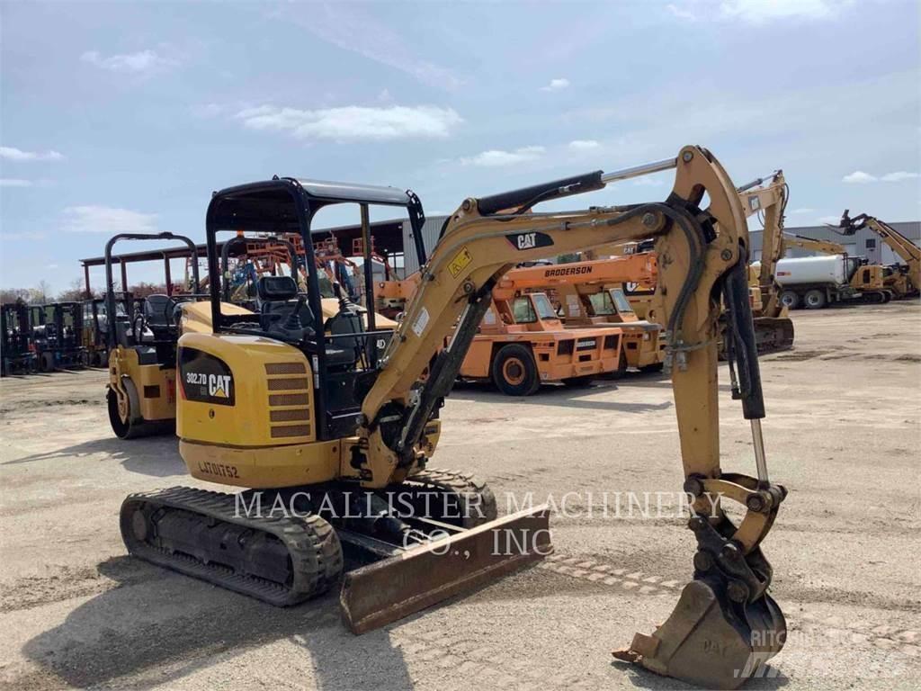 CAT 302.7DCR Escavadeiras de esteiras