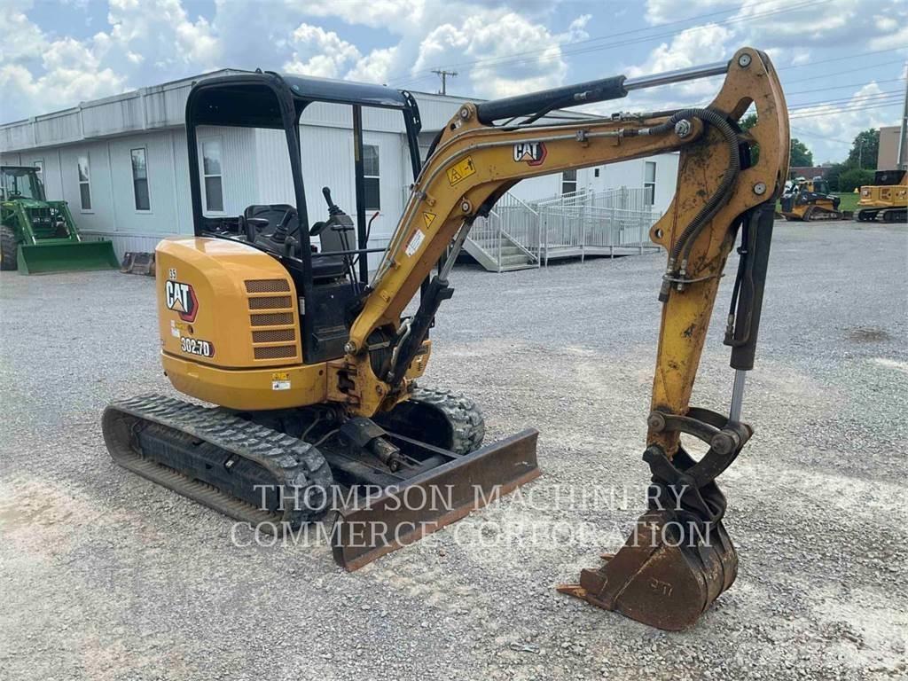 CAT 302.7DCR Escavadeiras de esteiras