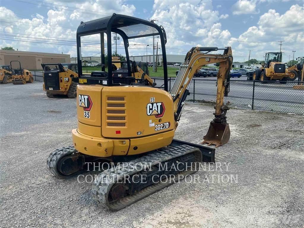 CAT 302.7DCR Escavadeiras de esteiras