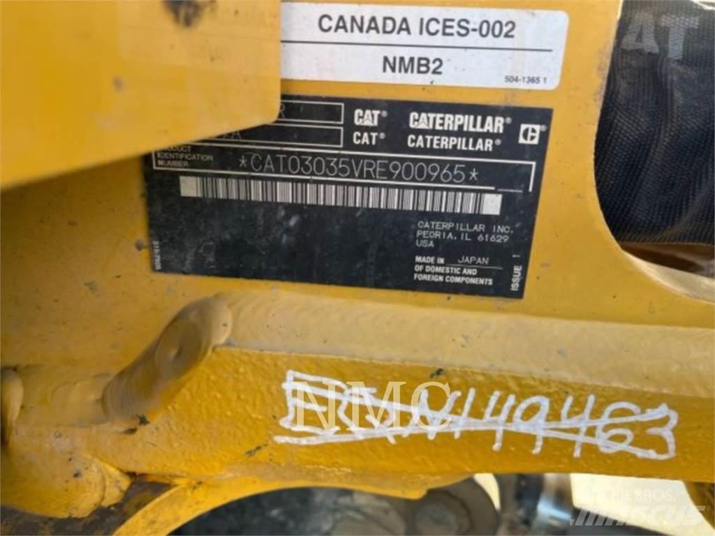 CAT 303.5 Escavadeiras de esteiras