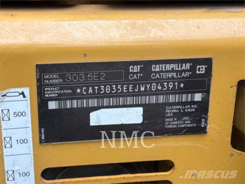 CAT 303.5E2 Escavadeiras de esteiras