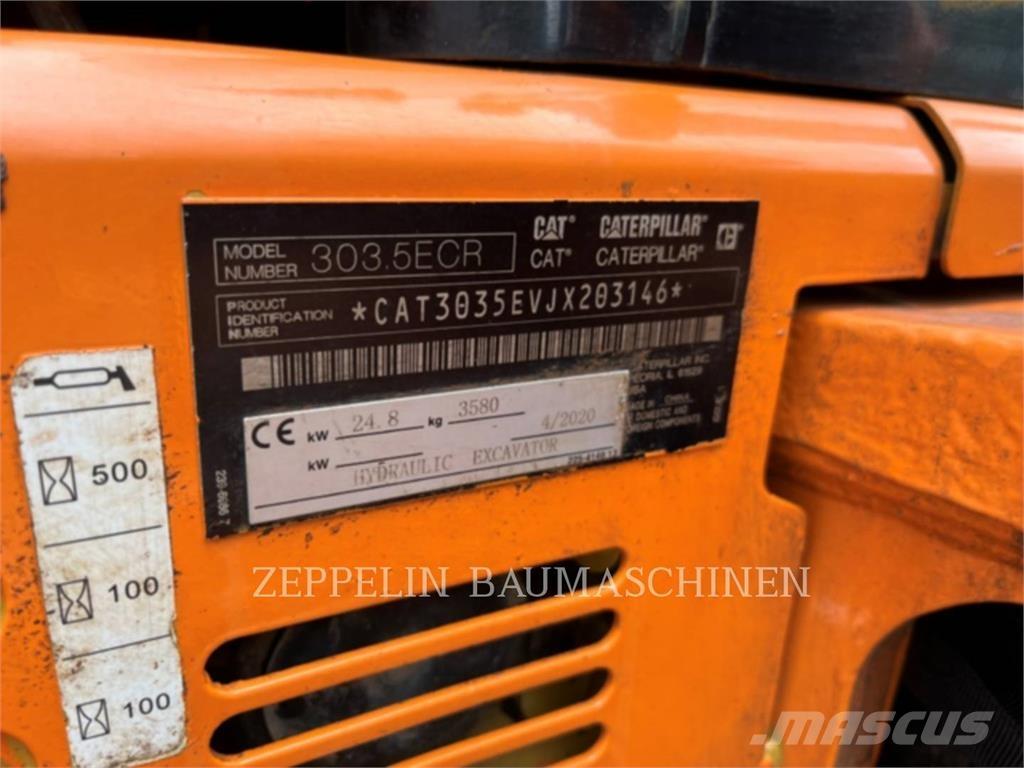 CAT 303.5ECR Escavadeiras de esteiras