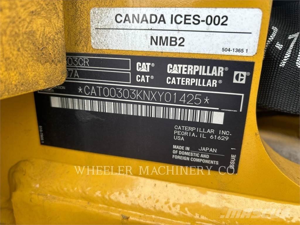 CAT 303 C3 Escavadeiras de esteiras