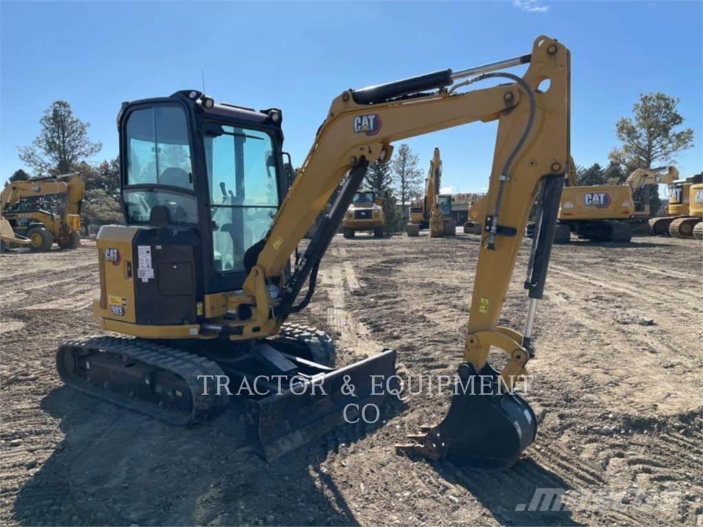 CAT 303 CRCB Escavadeiras de esteiras