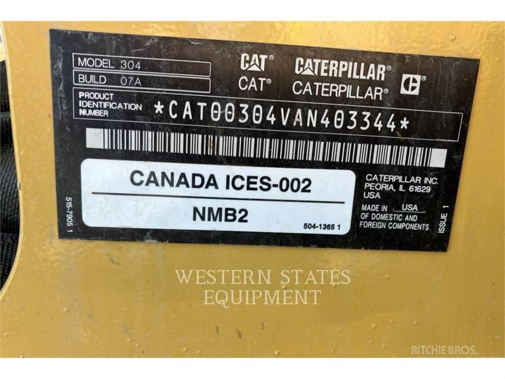 CAT 304 Escavadeiras de esteiras