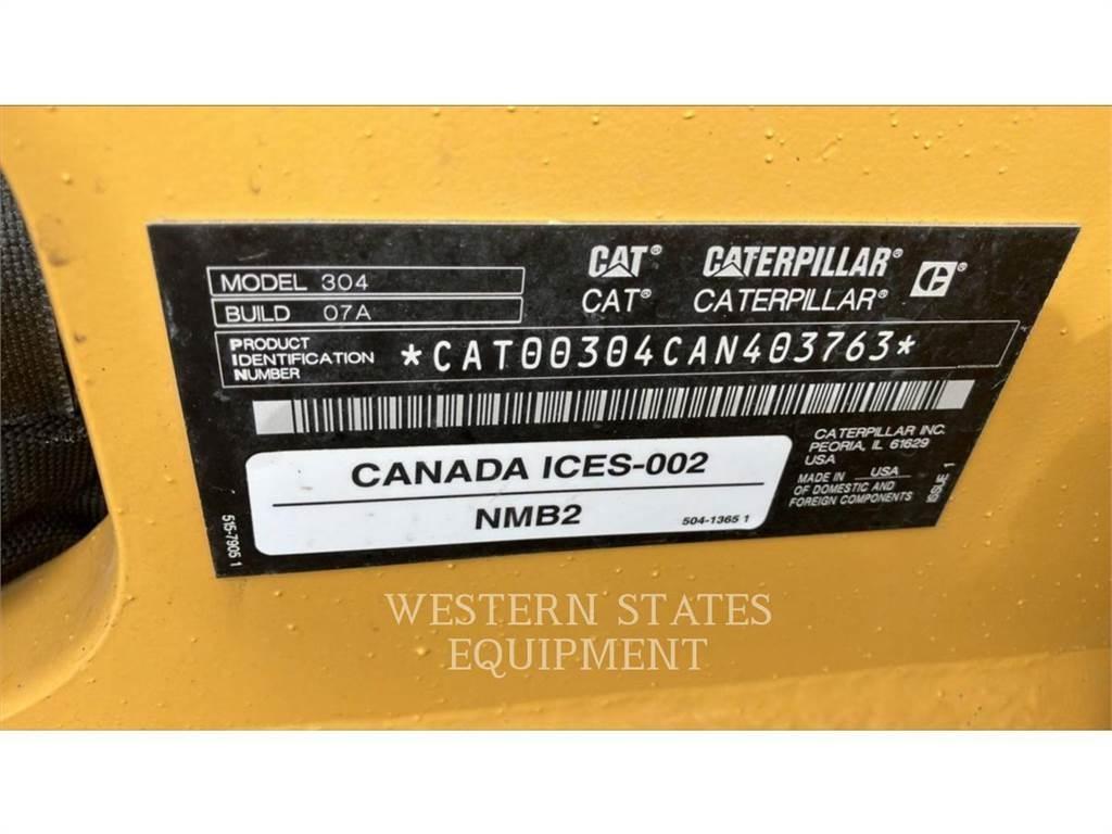 CAT 304 Escavadeiras de esteiras