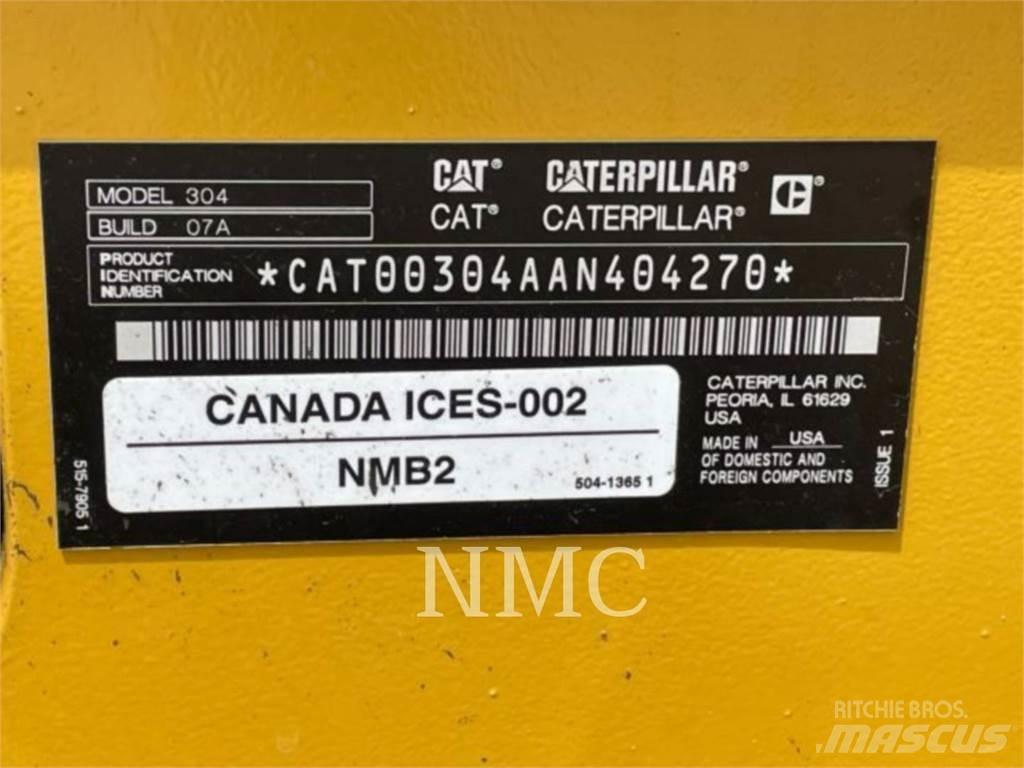 CAT 304-07 Escavadeiras de esteiras
