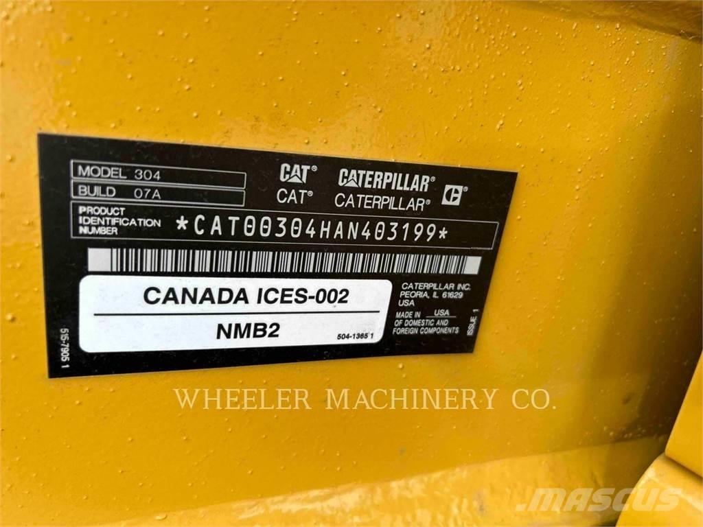 CAT 304 C3 THA Escavadeiras de esteiras