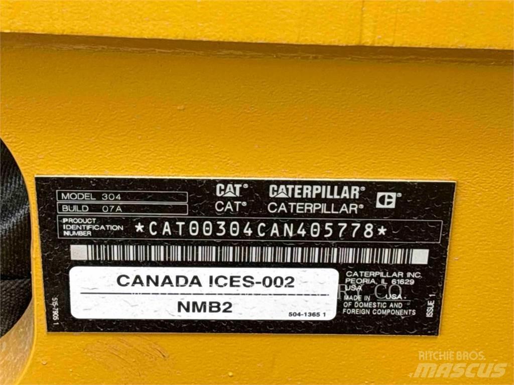 CAT 304 C3 THA Escavadeiras de esteiras