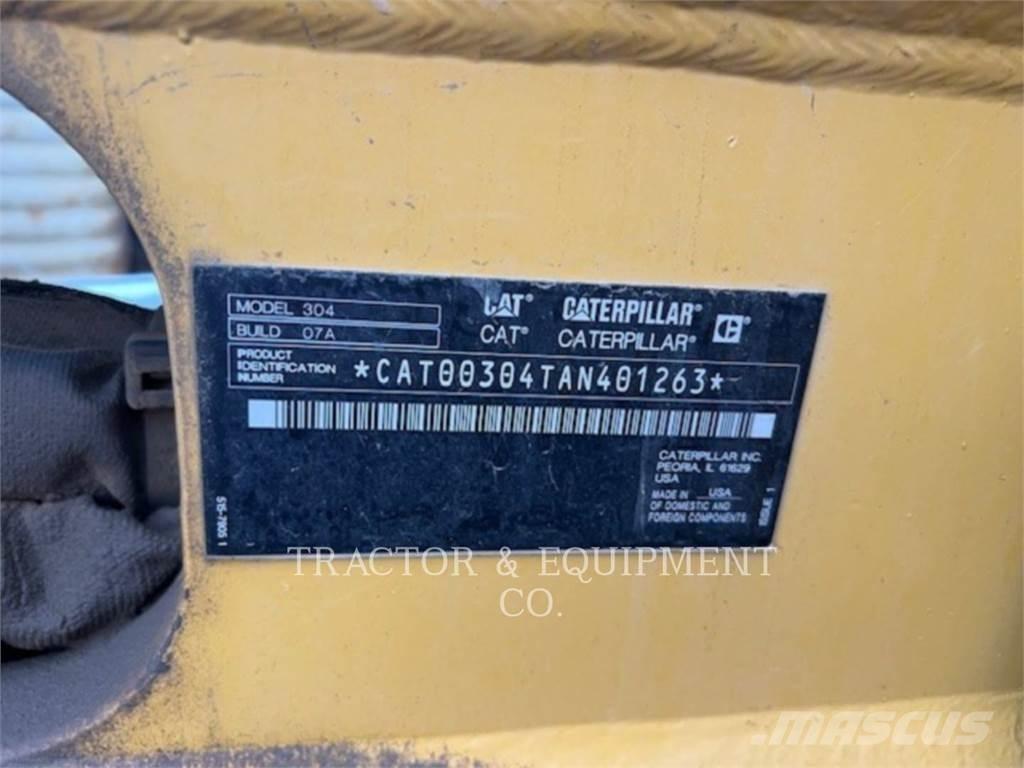 CAT 304 CRCB Escavadeiras de esteiras
