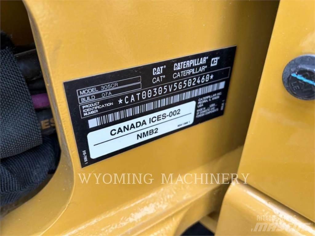 CAT 305 Escavadeiras de esteiras