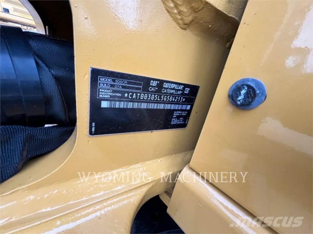 CAT 305 Escavadeiras de esteiras