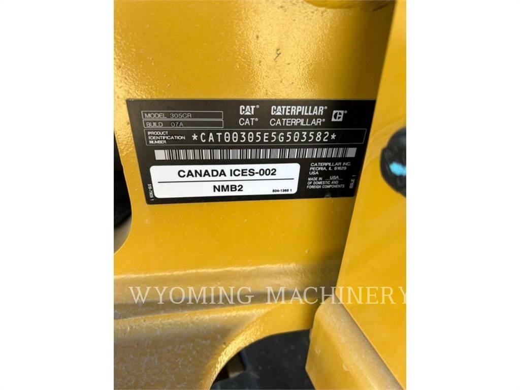 CAT 305-07CR Escavadeiras de esteiras