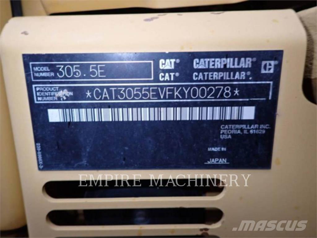 CAT 305.5E CA Escavadeiras de esteiras