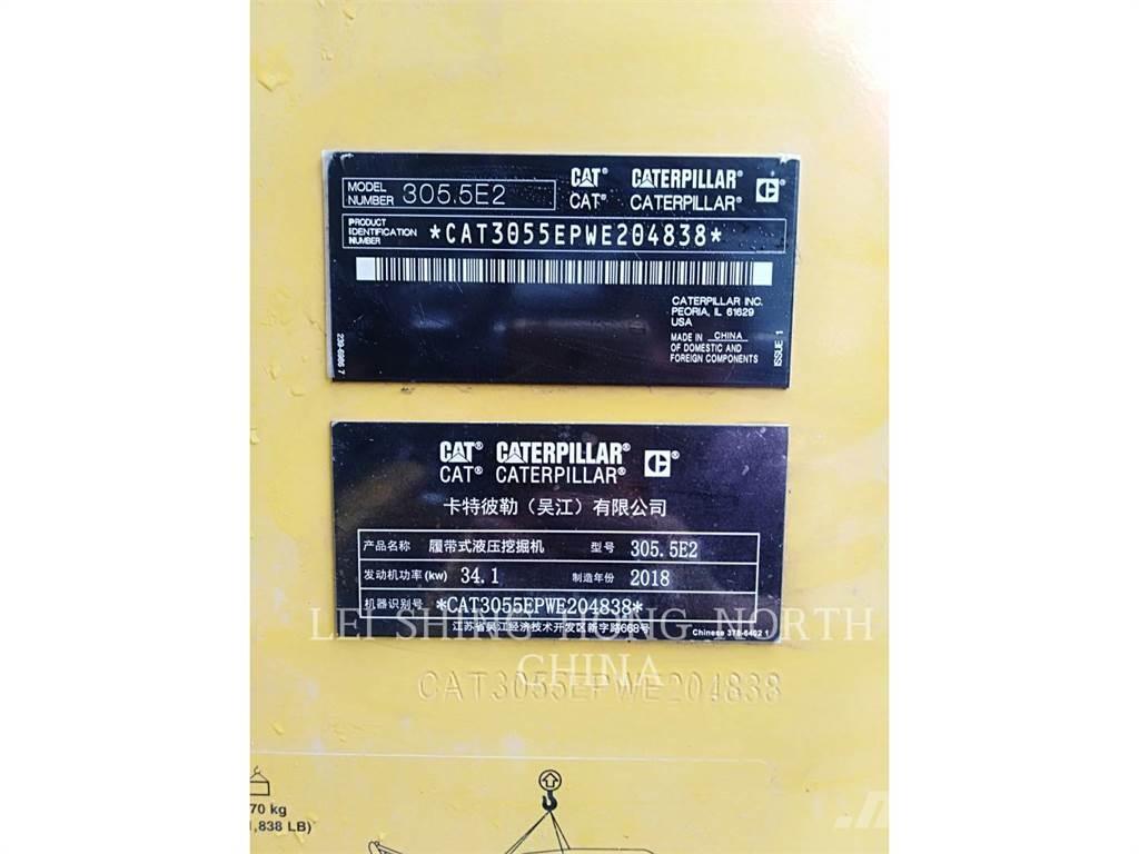 CAT 305.5E2 Escavadeiras de esteiras