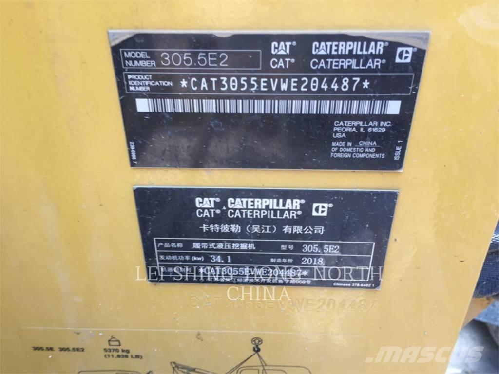 CAT 305.5E2 Escavadeiras de esteiras