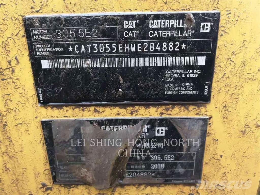 CAT 305.5E2 Escavadeiras de esteiras